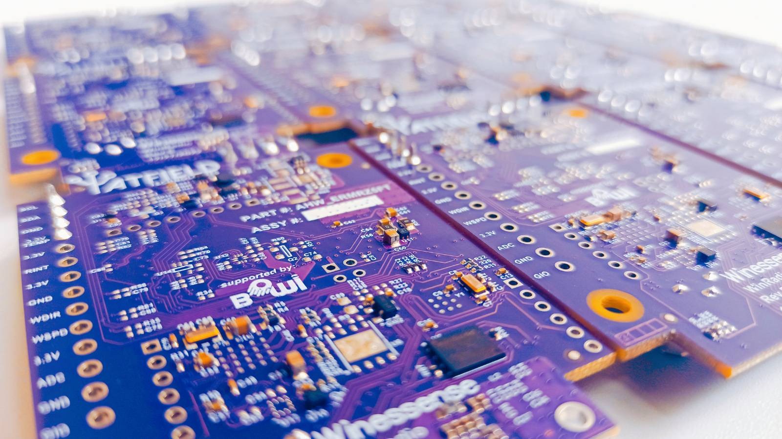 PCB developed by Atfield